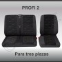 Fundas asientos Autocaravanas dos plazas